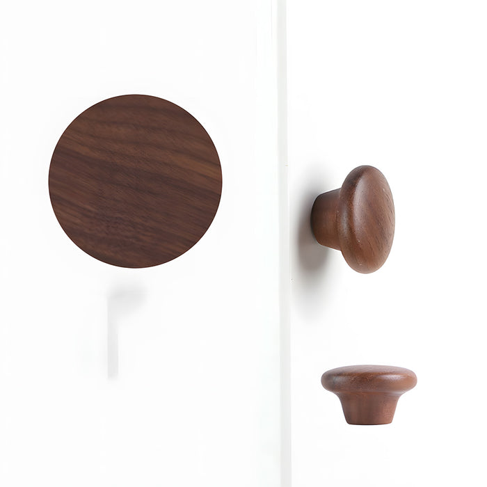 Natural Wood Drawer Pulls Cupboard Handles