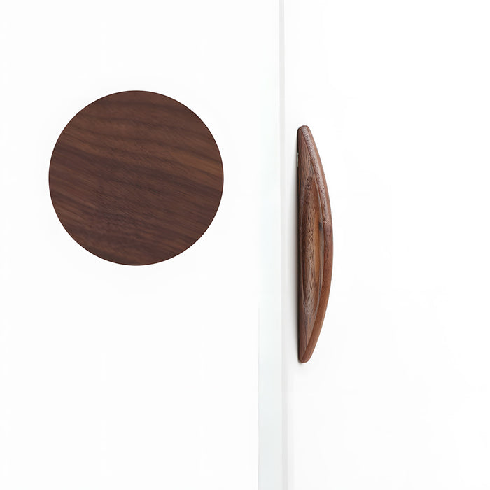 Natural Wood Drawer Pulls Cupboard Handles