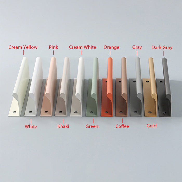 Colorful Refined Cabinet Edge Pulls For Kitchen