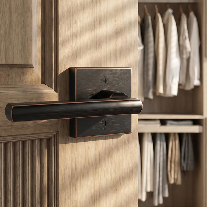 Modern Single-Sided Zinc Alloy Heavy Duty Dummy Door Lever