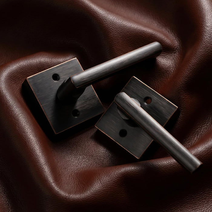 Modern Single-Sided Zinc Alloy Heavy Duty Dummy Door Lever