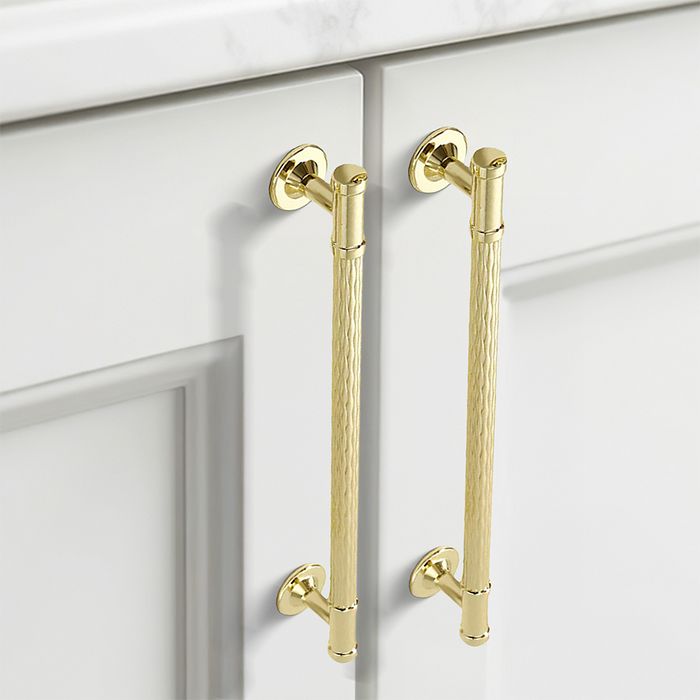 Fashionable Textured Zinc Alloy Cabinet Handles