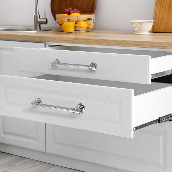 Fashionable Textured Zinc Alloy Cabinet Handles