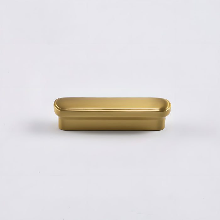 Retro Brass Kitchen Cabinet Edge Pulls