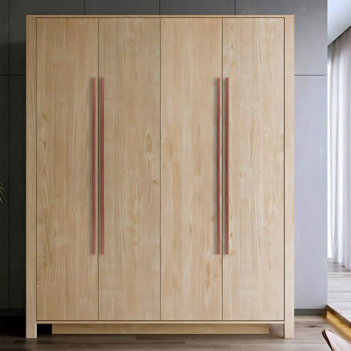 Retro Bronze Aluminum Alloy Cabinet Handles For Kitchen