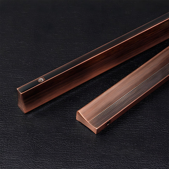 Retro Bronze Aluminum Alloy Cabinet Handles For Kitchen
