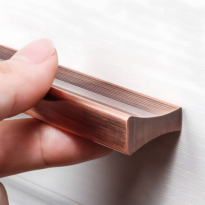 Retro Bronze Aluminum Alloy Cabinet Handles For Kitchen