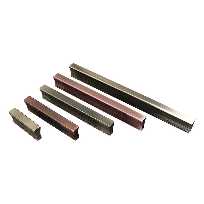 Retro Bronze Aluminum Alloy Cabinet Handles For Kitchen