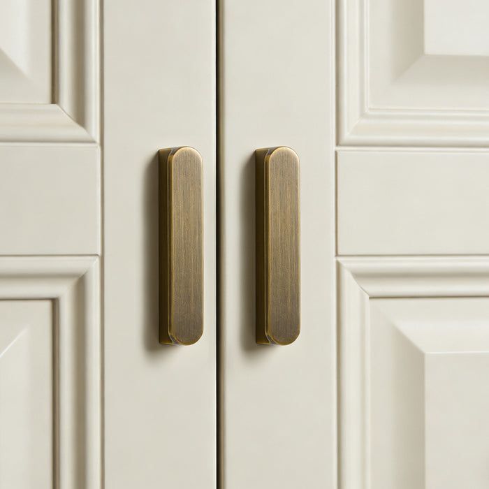 Vintage Bronze Brass Kitchen Cabinet Handles