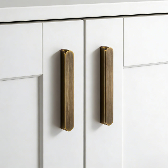 Vintage Bronze Brass Kitchen Cabinet Handles