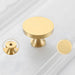 Modern Gold Brass Cabinet Pulls and Handles