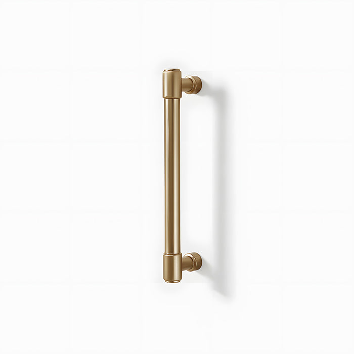 Modern Zinc Alloy Champagne Gold T Bar Cabinet Pulls