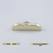 Modern Zinc Alloy Brushed Brass Cabinet Handles
