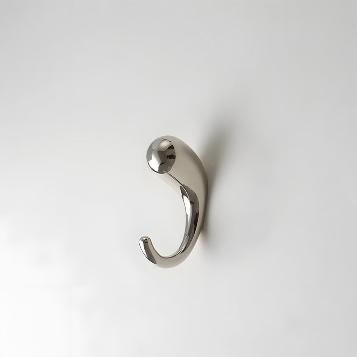 Minimalist Solid Brass Wall Hooks