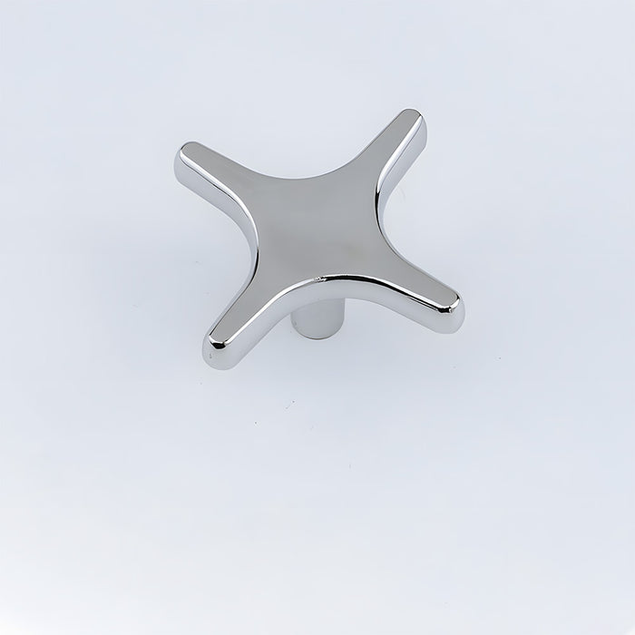 Modern Zinc Alloy Star Cross Cabinet Knobs