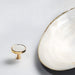 Decorative Natural Shell Cabinet Knobs with Solid Zinc Alloy Base