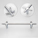 Modern Bright Silver Zinc Alloy Cabinet Pulls and Handles