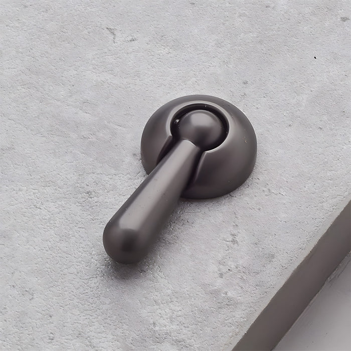 Modern Knurled Zinc Alloy Cabinet Pulls