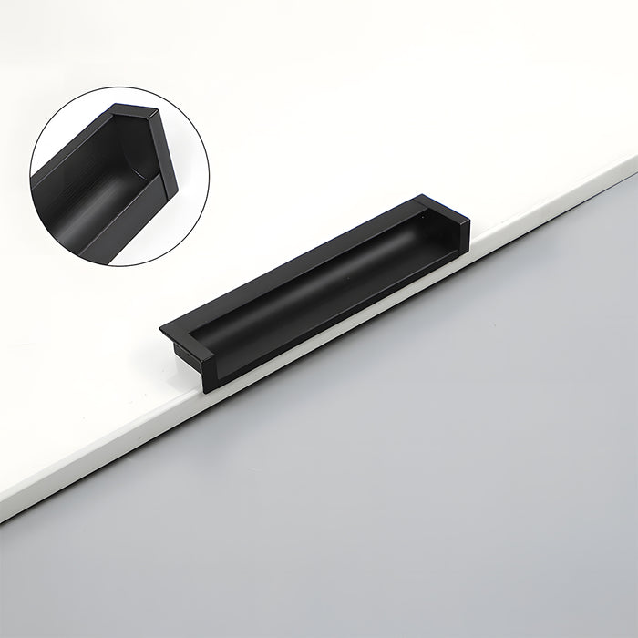 Contemporary Aluminum Alloy Finger Edge Pulls