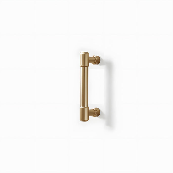 Modern Zinc Alloy Champagne Gold T Bar Cabinet Pulls