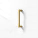 Square Textured Gold & Black Drawer Handles