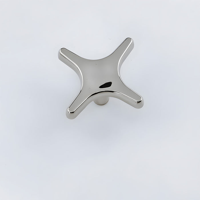 Modern Zinc Alloy Star Cross Cabinet Knobs