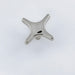 Modern Zinc Alloy Star Cross Cabinet Knobs