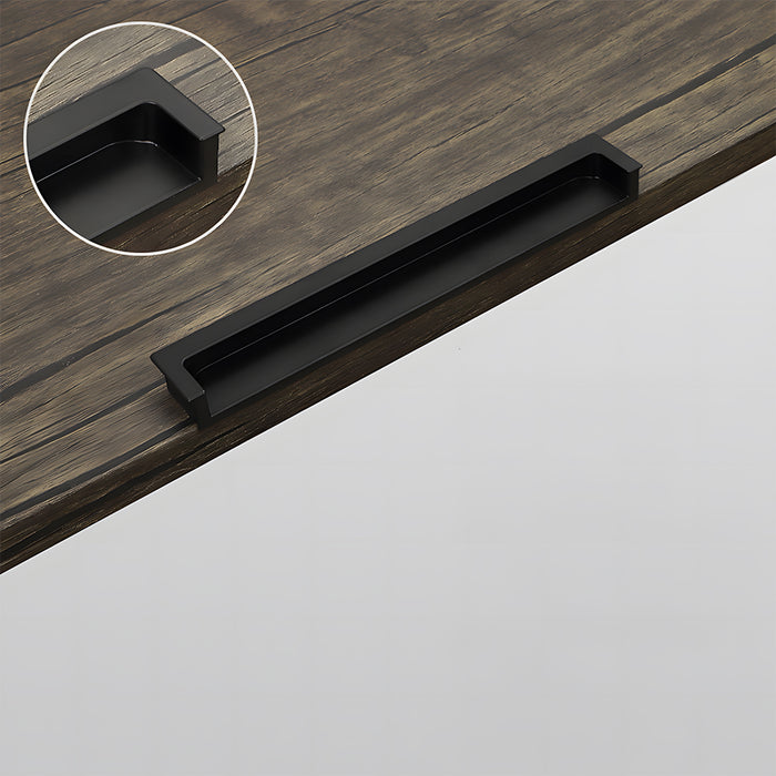Modern Slotting Sliding Concealed Cabinet Handles