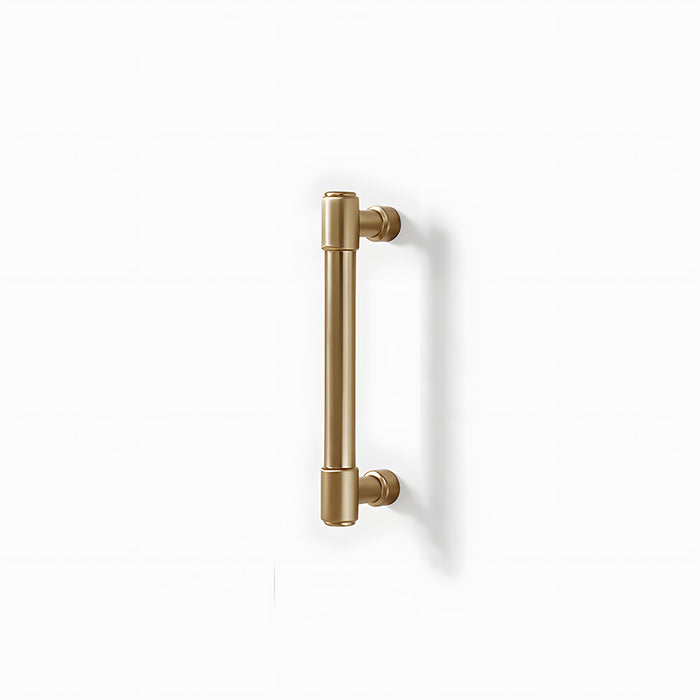 Modern Zinc Alloy Champagne Gold T Bar Cabinet Pulls
