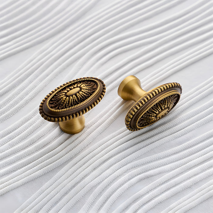 Modern Antique Bronze Brass Cabinet Pulls and Handles