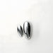 Modern Solid Brass Sculptural Pebble Coat & Towel Hooks