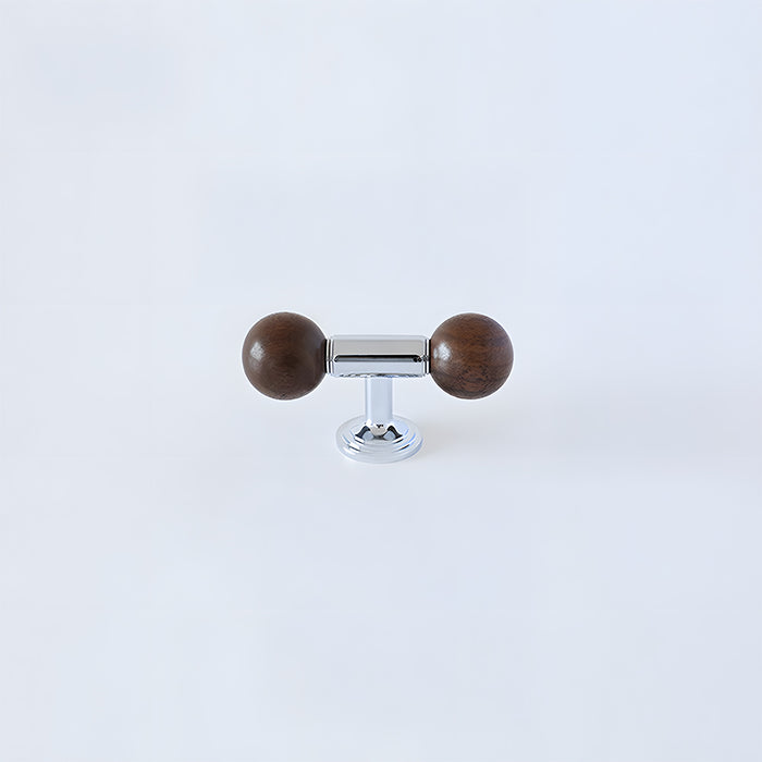 Medieval Brass Wooden Handle