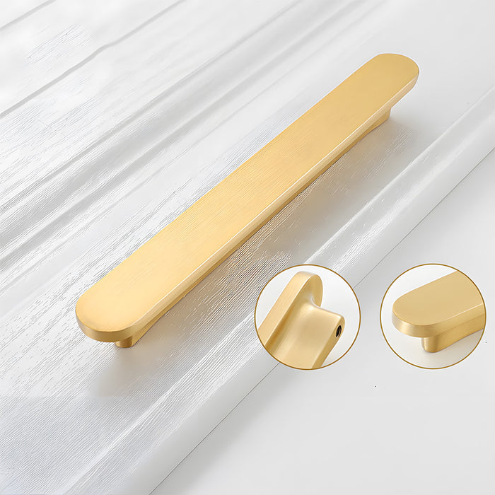 Modern Gold Brass Cabinet Pulls and Handles