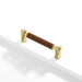 Modern Woven Leather Cabinet Pulls