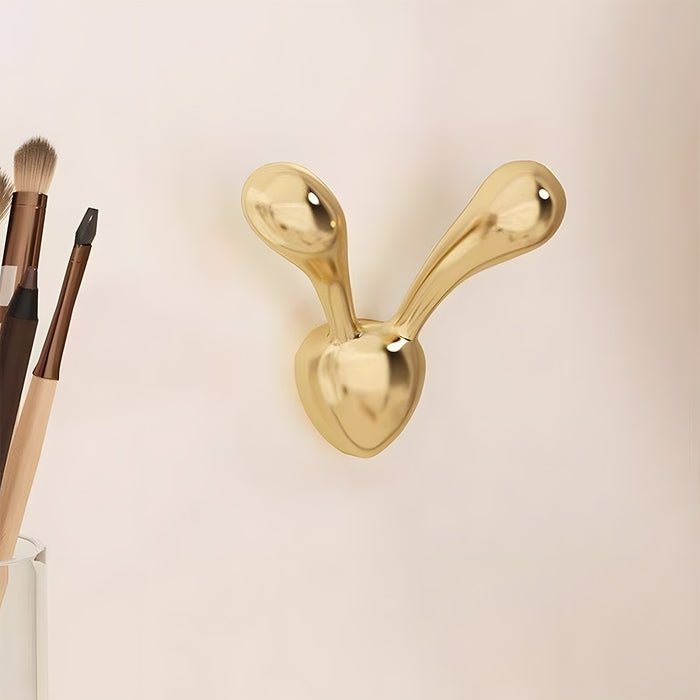 Cute Abstract Rabbit Ear Coat & Towel Hooks