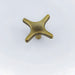 Modern Zinc Alloy Star Cross Cabinet Knobs
