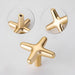 Modern Bright Silver Zinc Alloy Cabinet Pulls and Handles