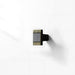 Square Textured Gold & Black Drawer Handles