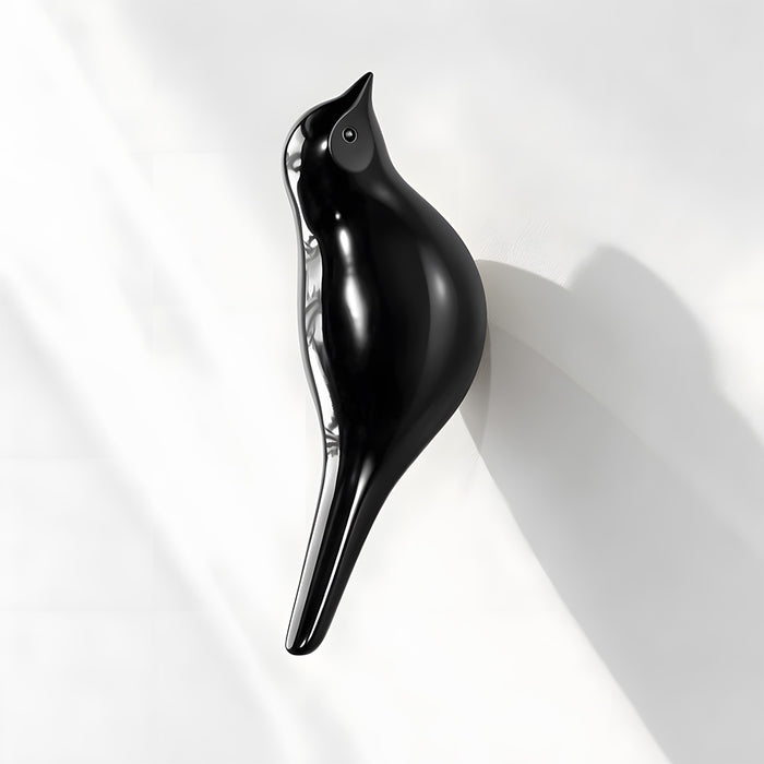 Decorative Bird Heavy Duty Resin Coat Hooks