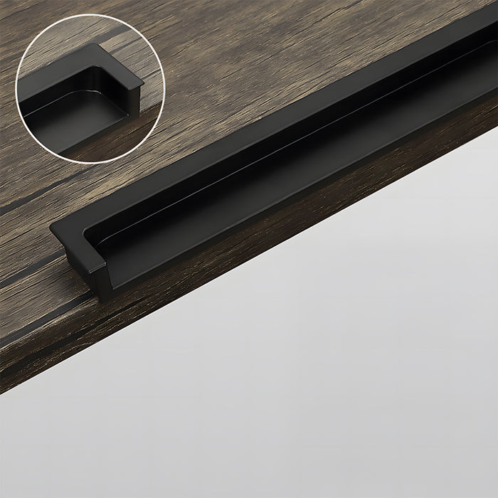 Modern Slotting Sliding Concealed Cabinet Handles