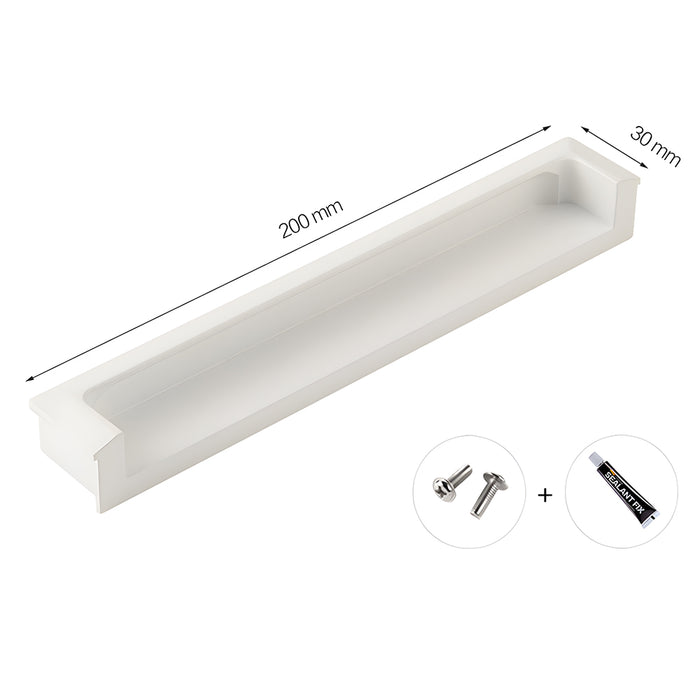 Stylish Recessed Flush Finger Pull for Cabinet