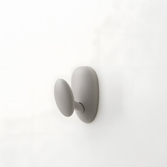Modern Solid Brass Sculptural Pebble Coat & Towel Hooks