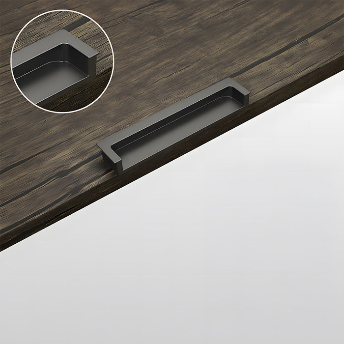 Modern Slotting Sliding Concealed Cabinet Handles