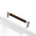 Modern Woven Leather Cabinet Pulls