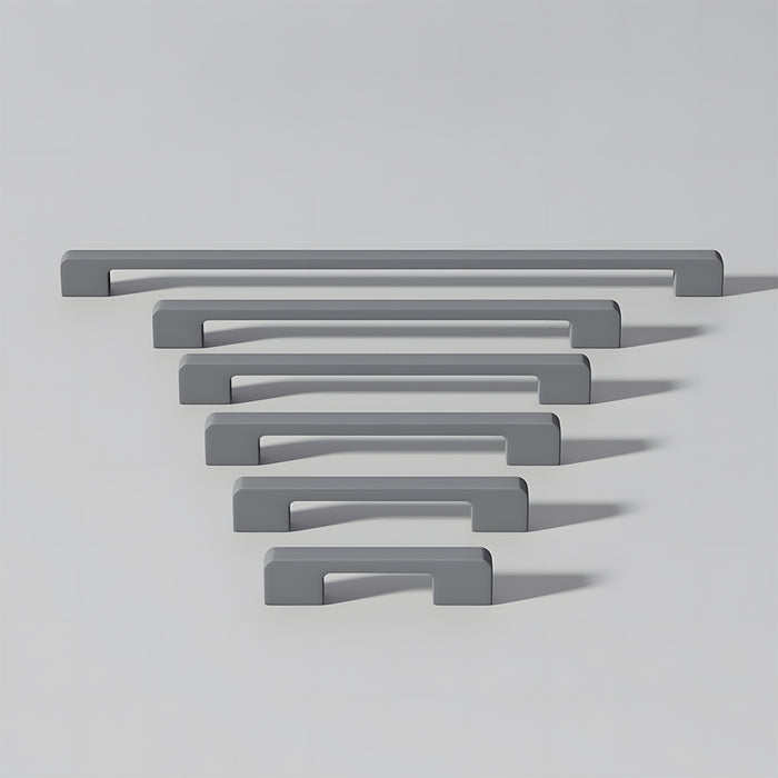 Simple Multi-Color Kitchen Cabinet Handles