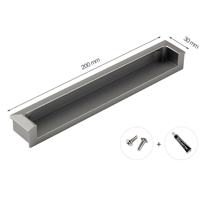 Flush Concealed Sliding Door Handle Furniture Bedroom Concealed Flush Concealed Sliding Door Handle Furniture Bedroom Concealed