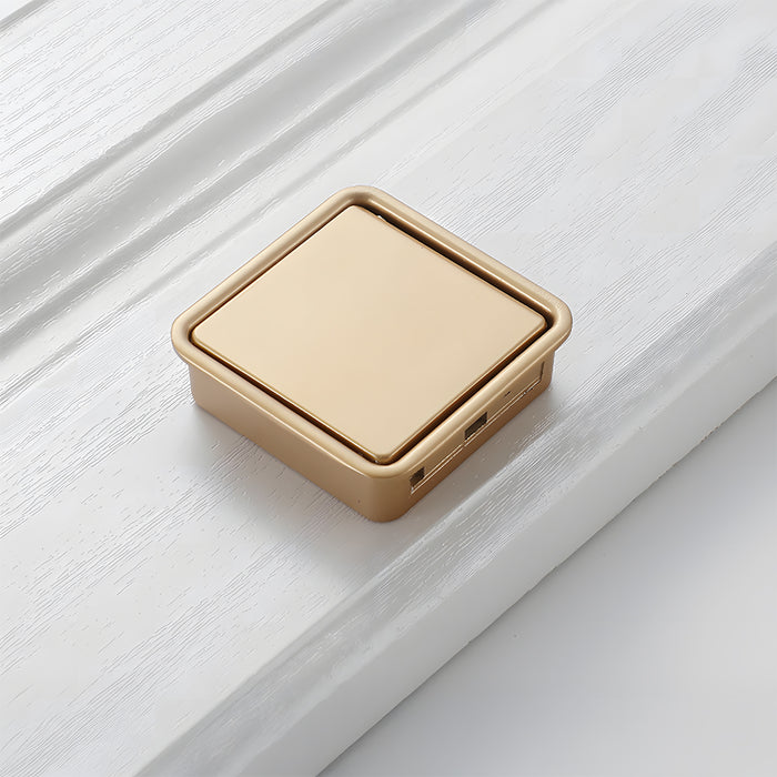 Sleek Hidden Embedded Cabinet Handles