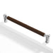 Modern Woven Leather Cabinet Pulls