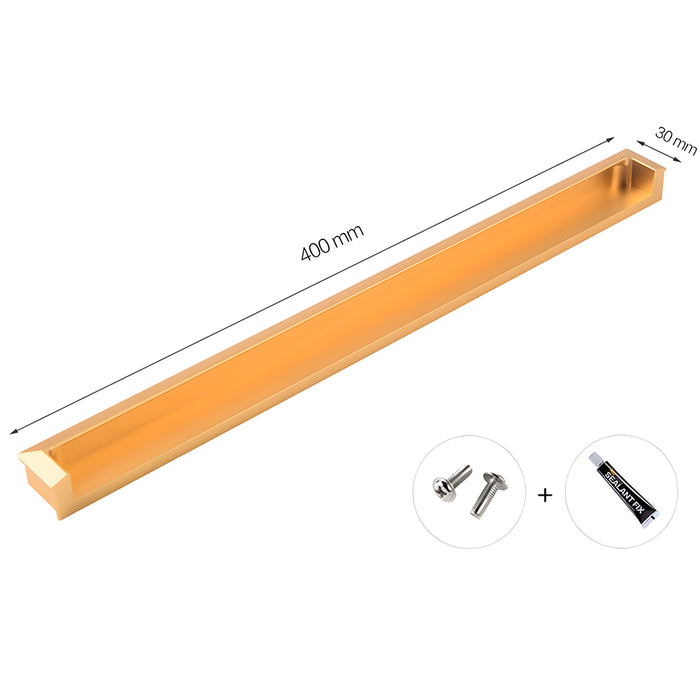 Stylish Recessed Flush Finger Pull for Cabinet