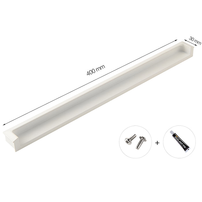 Stylish Recessed Flush Finger Pull for Cabinet